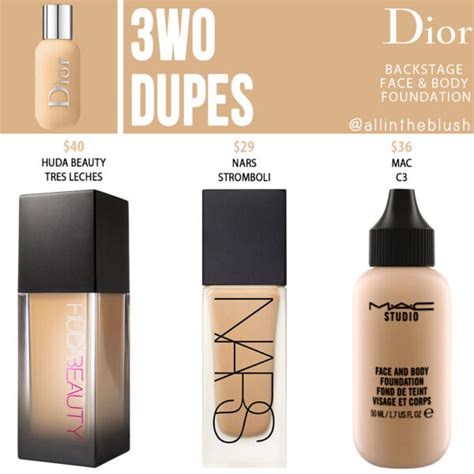 dior backstage feelunique|dior face and body dupe.